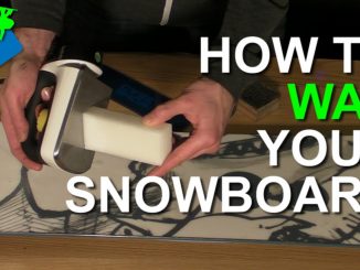 vid tips how to wax your snowboard