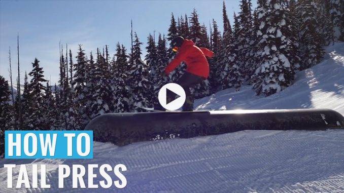 How To Tail Press - Frosty Rider Snowboarding