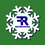 Frosty Rider snowflake logo