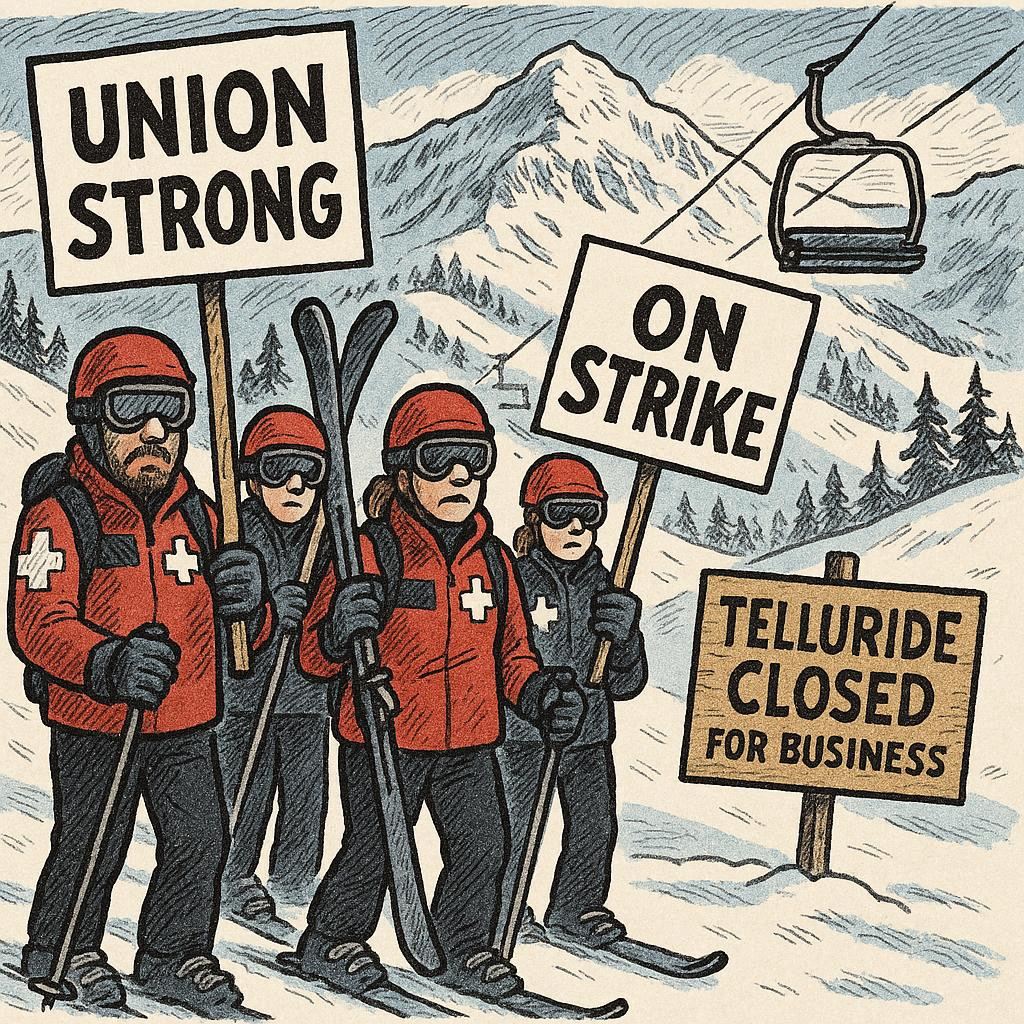 Telluride Ski Patrol Strike Shuts Down Resort